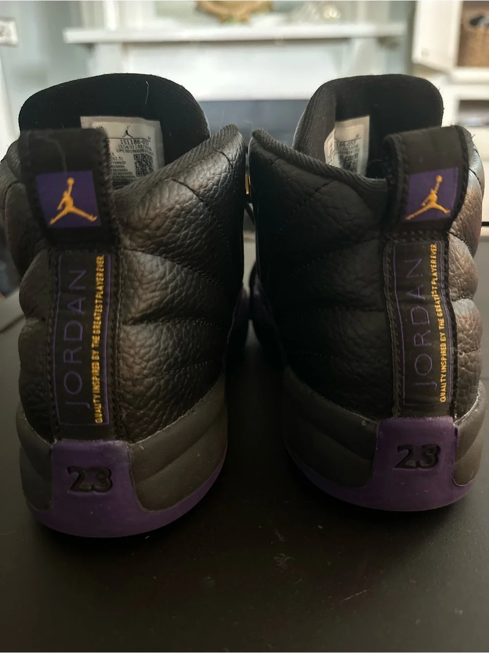 Kids’ Nike Air Jordan Retro | Black & Purple Basketball Sneakers